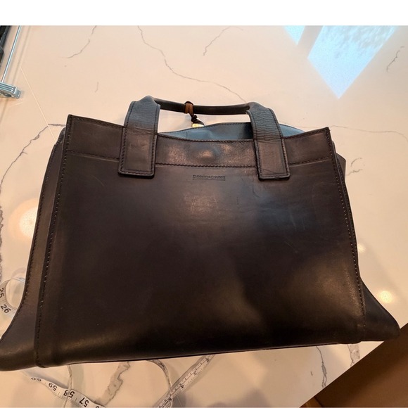 Dooney & Bourke Handbags - Dooney & Bourke Alto Executive Tote Black Leather Large Vintage Bag